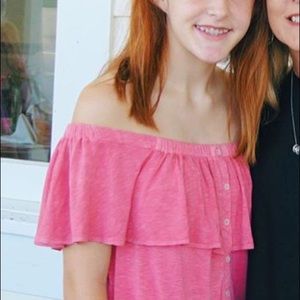 American Eagle off the shoulder top